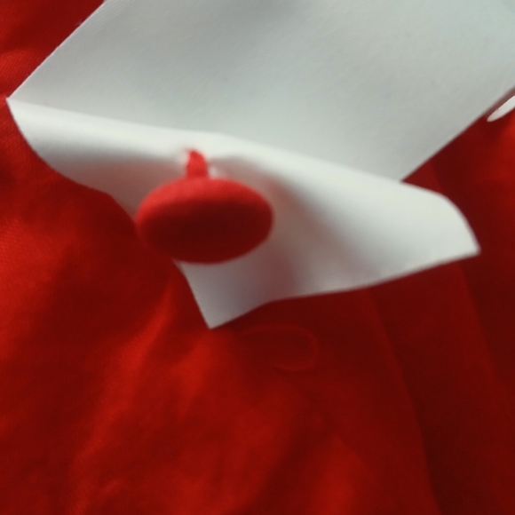 Boden Pleated Sleeveless Poppy Dress Red Cotton Silk Blend Size 14 R - Picture 3 of 6